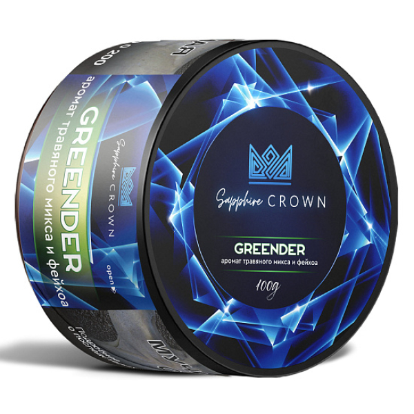 Табак SAPPHIRE CROWN GREENDER  100 грамм в Ханты-Мансийске