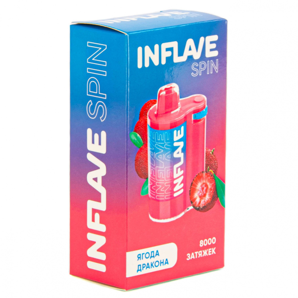 INFLAVE SPIN Ягода Дракона (8000 затяжек) в Ханты-Мансийске