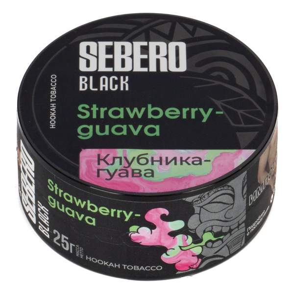 Табак Sebero Black Strawberry Guava  25 грамм в Ханты-Мансийске