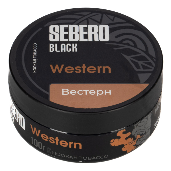 Табак Sebero Black Western  100 грамм в Ханты-Мансийске
