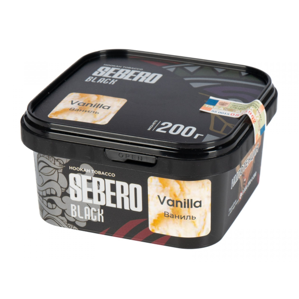 Табак Sebero Black Vanilla  200 грамм в Ханты-Мансийске