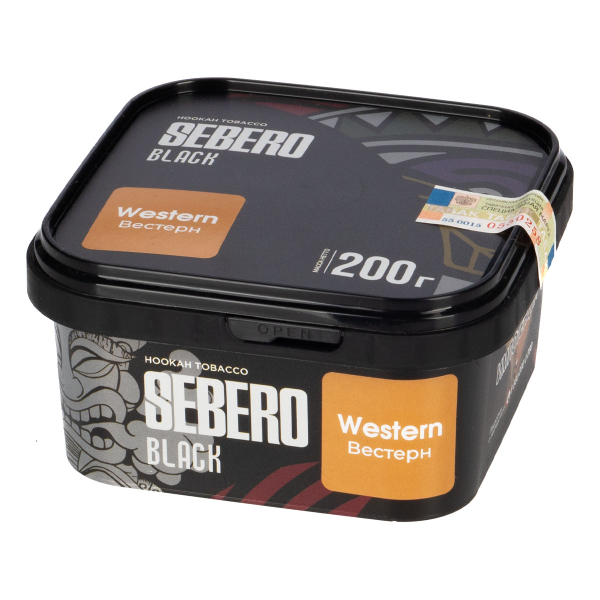 Табак Sebero Black Western  200 грамм в Ханты-Мансийске