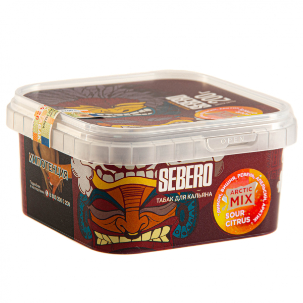 Табак Sebero Arctic Mix Sour citrus  200 грамм в Ханты-Мансийске