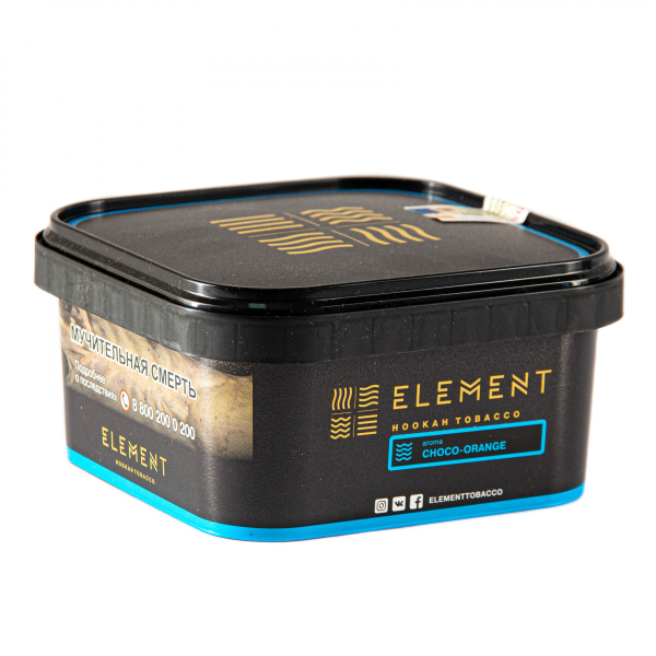 Табак Element ВОДА Choco-orange  200 грамм в Ханты-Мансийске