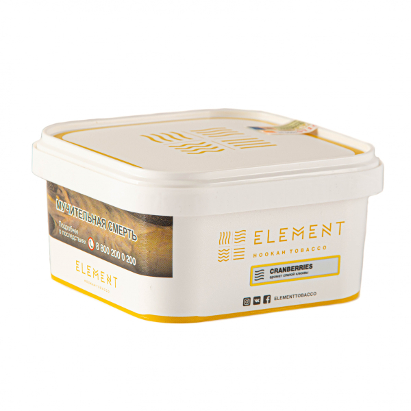 Табак Element ВОЗДУХ Cranberries  200 грамм в Ханты-Мансийске
