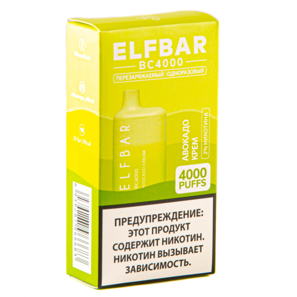 ELF BAR Avocado Cream (4000 затяжек) 20 мг в Ханты-Мансийске