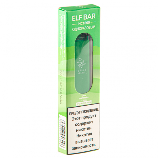 ELF BAR NC Kiwi Passionfruit Guava (1800 затяжек) 20 мг в Ханты-Мансийске