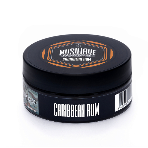 Табак MUST HAVE CARIBBEAN RUM  125 грамм в Ханты-Мансийске
