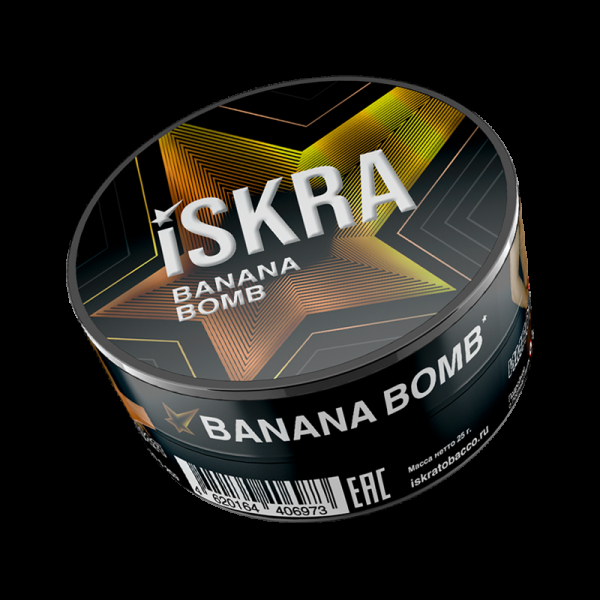 Табак ISKRA Вanana Bomb  25 грамм в Ханты-Мансийске