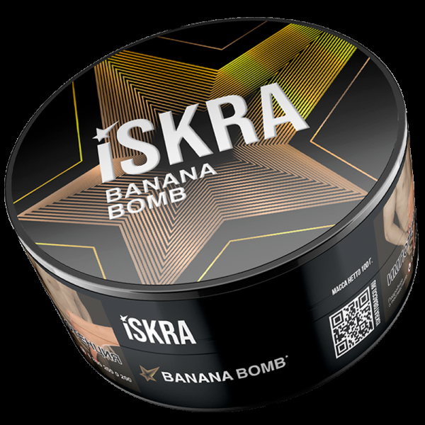 Табак ISKRA Вanana Bomb  100 грамм в Ханты-Мансийске