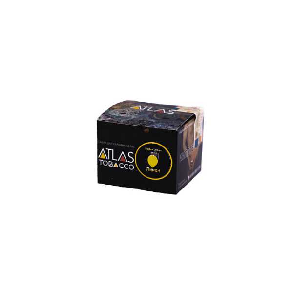 Табак ATLAS SICILIAN LEMON (ЛИМОН)  100 грамм в Ханты-Мансийске