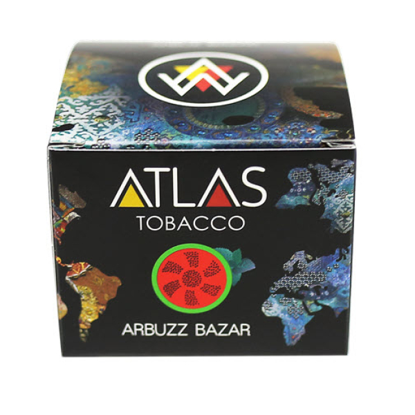 Табак ATLAS ARBUZZ BAZAR (АРБУЗ И МЕНТОЛ)  100 грамм в Ханты-Мансийске