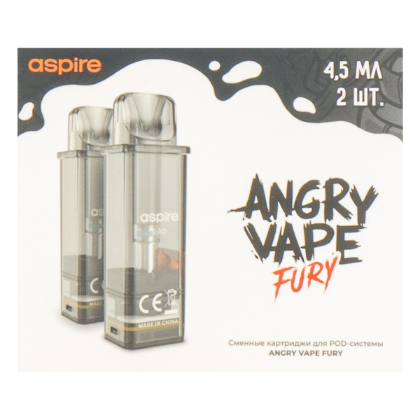 Картридж Brusko Angry Vapefury 4.5 мл (2шт) в Ханты-Мансийске
