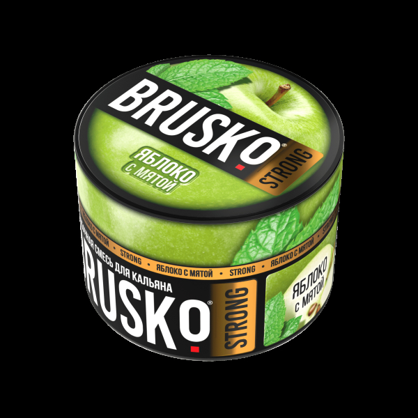 Смесь Brusko Strong яблоко с мятой  50 гр в Ханты-Мансийске