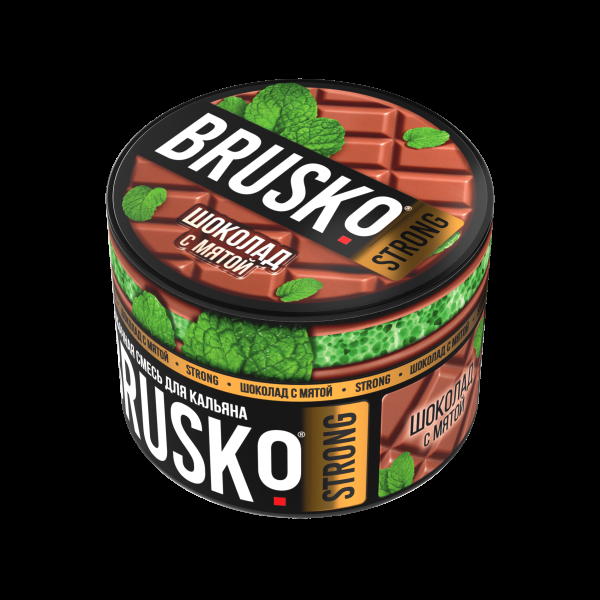 Смесь Brusko Strong шоколад с мятой  50 гр в Ханты-Мансийске