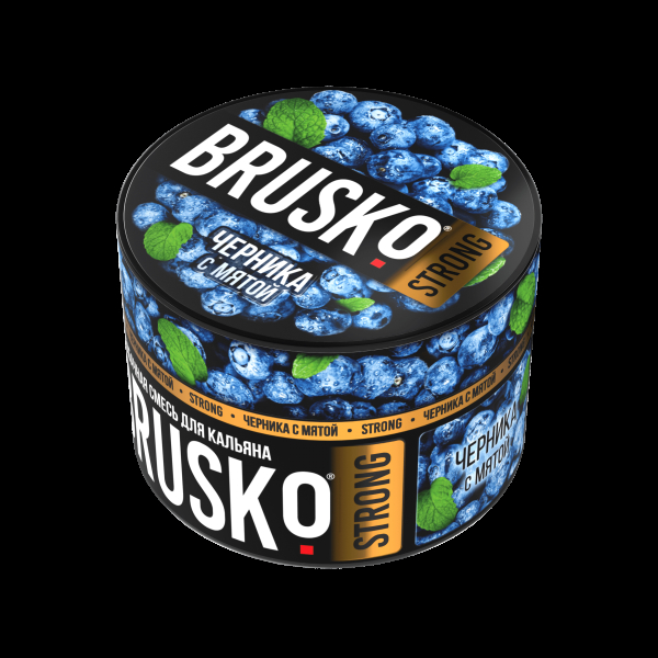 Смесь Brusko Strong черника с мятой  50 гр в Ханты-Мансийске