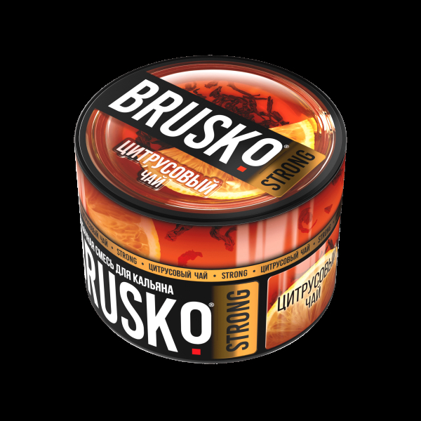 Смесь Brusko Strong цитрусовый чай  50 гр в Ханты-Мансийске