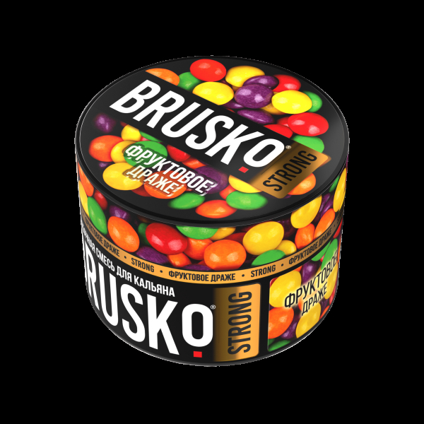 Смесь Brusko Strong фруктовое драже  50 гр в Ханты-Мансийске