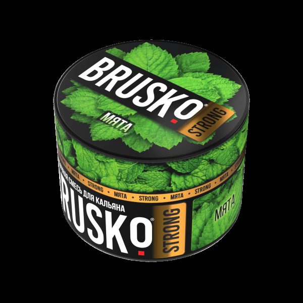 Смесь Brusko Strong мята  50 гр в Ханты-Мансийске