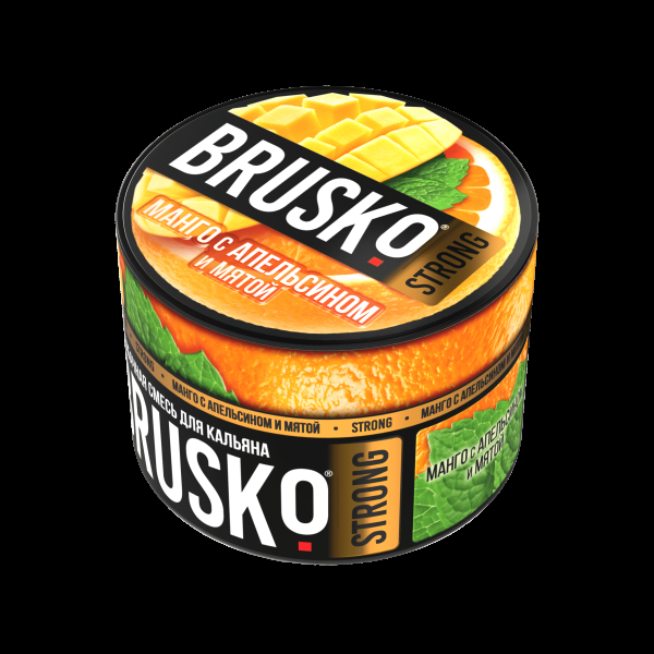 Смесь Brusko Strong манго с апельсином и мятой  50 гр в Ханты-Мансийске