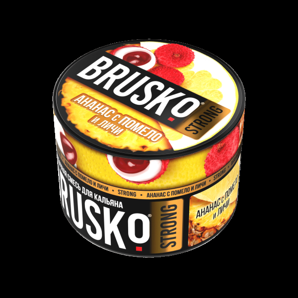 Смесь Brusko Strong ананас с помело и личи  50 гр в Ханты-Мансийске