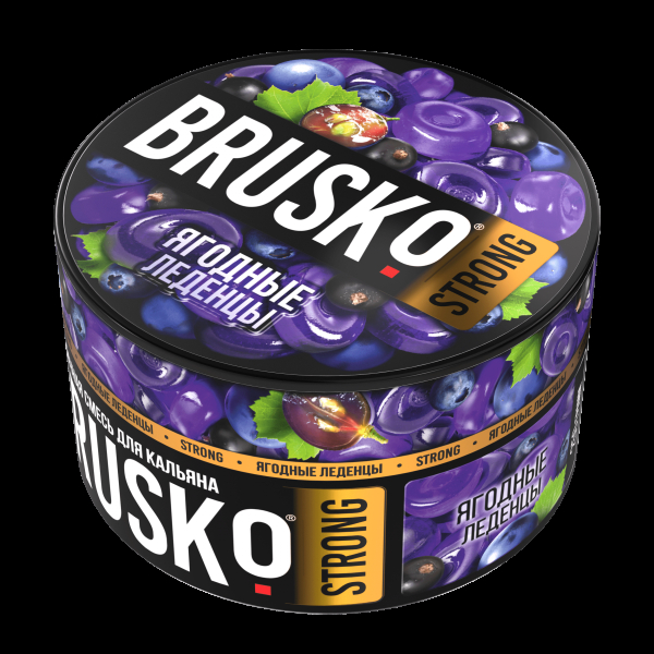 Смесь Brusko Strong ягодные леденцы  250 гр в Ханты-Мансийске