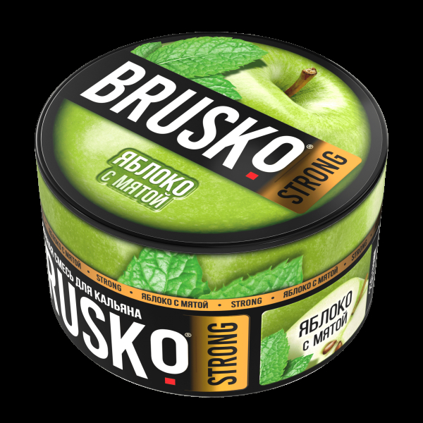 Смесь Brusko Strong яблоко с мятой  250 гр в Ханты-Мансийске