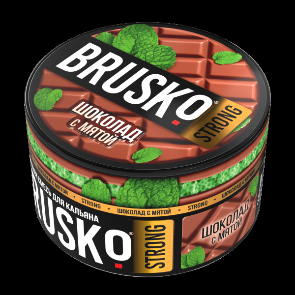 Смесь Brusko Strong шоколад с мятой  250 гр в Ханты-Мансийске