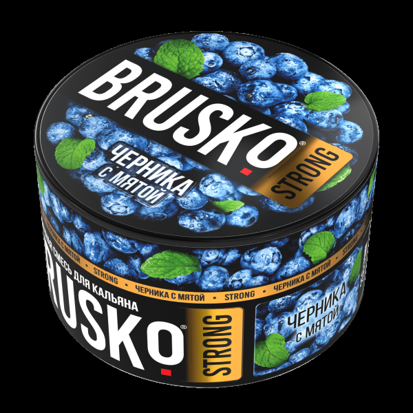 Смесь Brusko Strong черника с мятой  250 гр в Ханты-Мансийске