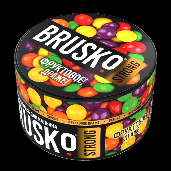 Смесь Brusko Strong фруктовое драже  250 гр в Ханты-Мансийске