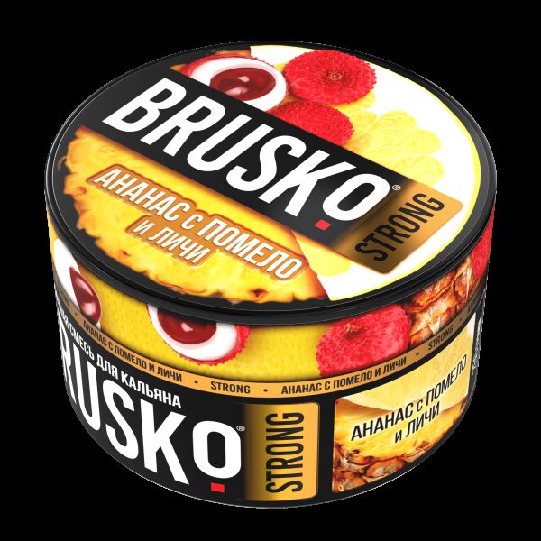 Смесь Brusko Strong ананас с помело и личи  250 гр в Ханты-Мансийске