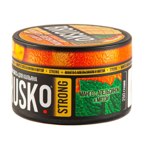 Смесь Brusko Strong манго с апельсином и мятой  250 гр в Ханты-Мансийске