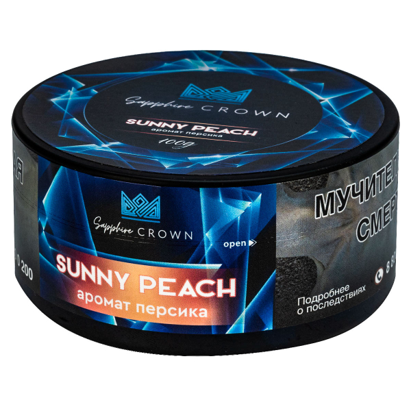 Табак Sapphire Crown Sunny Peach  100 грамм в Ханты-Мансийске