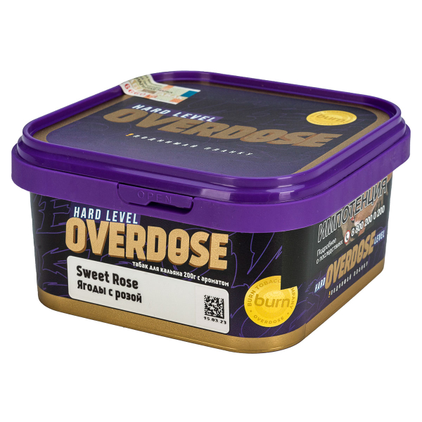 Табак Overdose Sweet Rose  200 грамм в Ханты-Мансийске