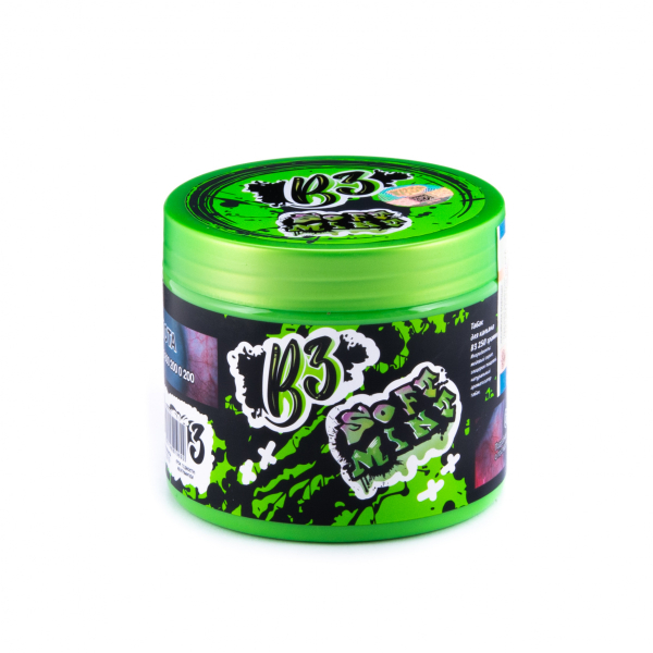 Табак B3 Soft Mint  250 грамм в Ханты-Мансийске