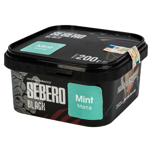 Табак Sebero Black Mint  200 грамм в Ханты-Мансийске