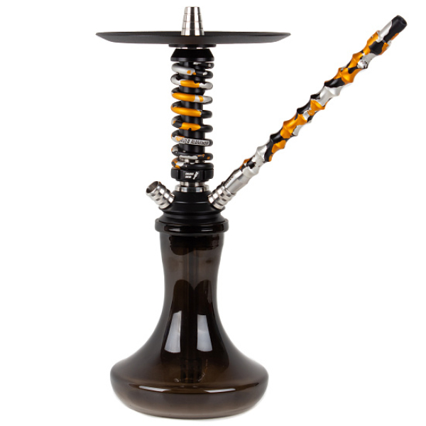 Кальян Mamay Custom Coilovers Micro Черный-Золотой Камуфляж  в Ханты-Мансийске