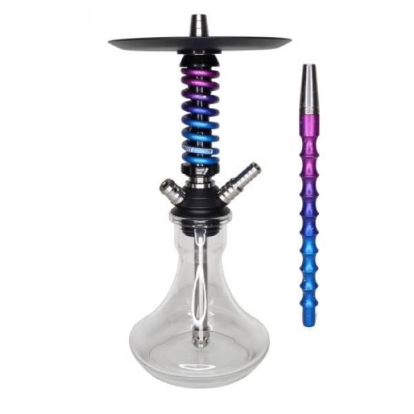 Кальян Mamay Custom Coilovers Micro Черный-Космос  в Ханты-Мансийске