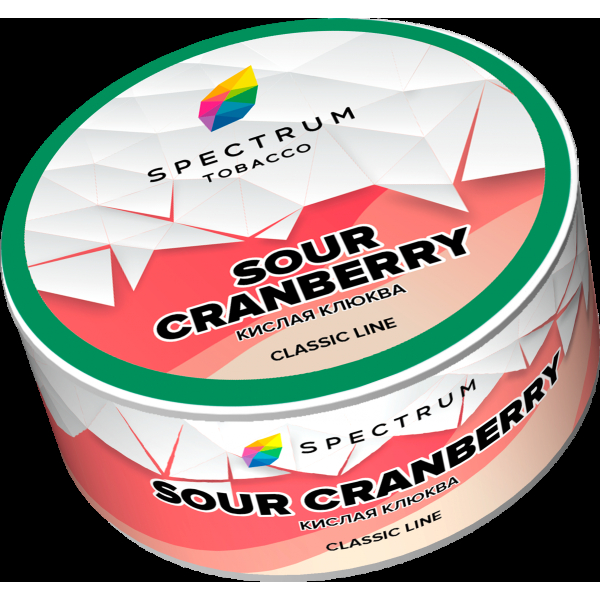 Табак Spectrum Sour cranberry  25 грамм в Ханты-Мансийске