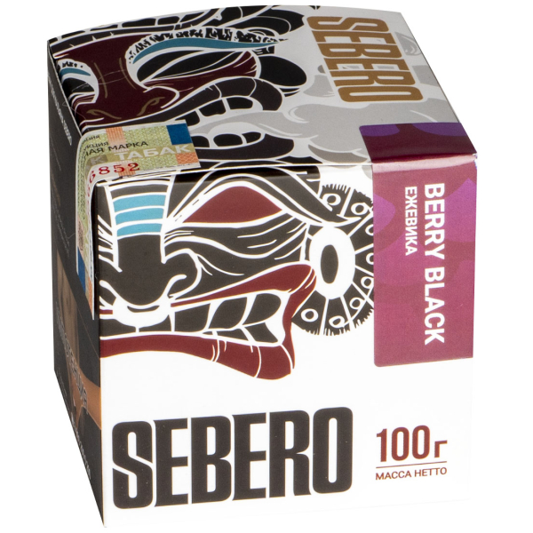 Табак Sebero Berry Black  100 грамм в Ханты-Мансийске