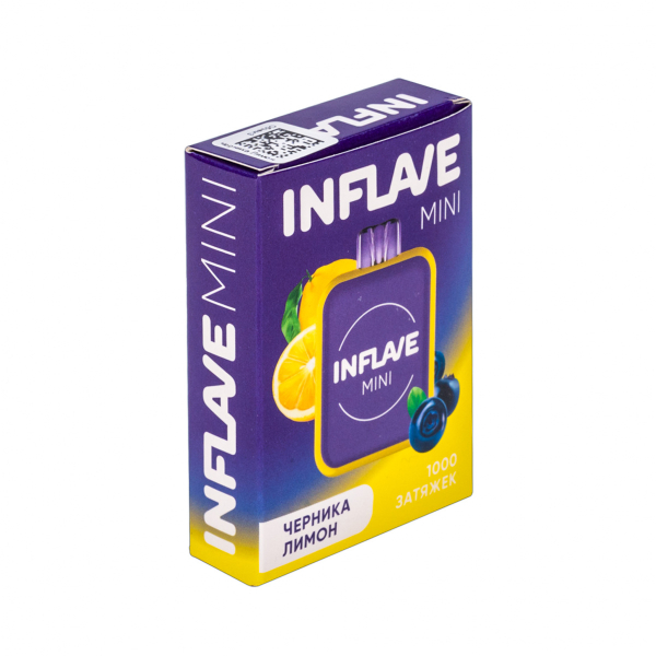 Inflave Mini Черника Лимон (1000 Затяжек) в Ханты-Мансийске