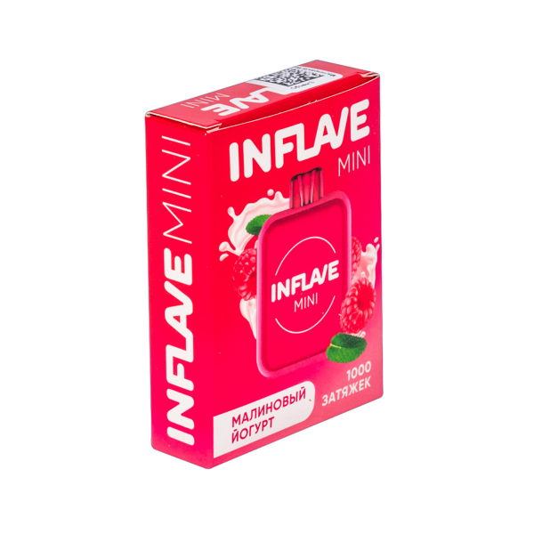 Inflave Mini Малиновый Йогурт (1000 Затяжек) в Ханты-Мансийске