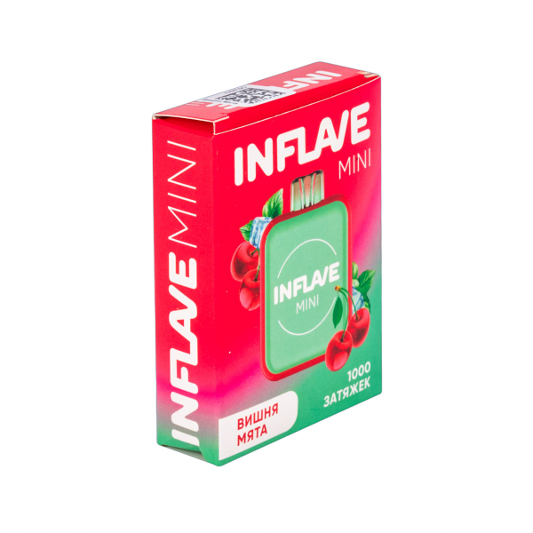 Inflave Mini Вишня Мята (1000 Затяжек) в Ханты-Мансийске