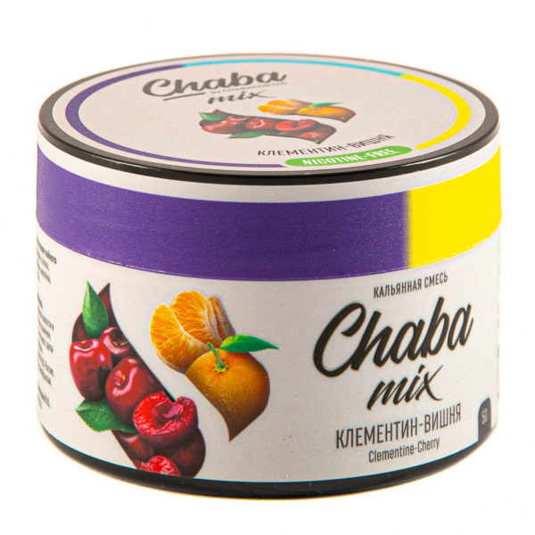 Chaba Клементин-Вишня Nicotine Free 50 Г в Ханты-Мансийске