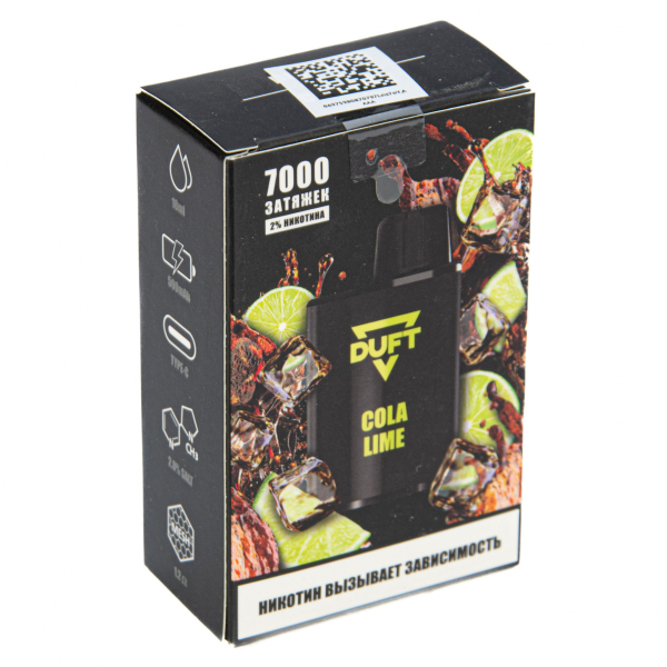 Duft Cola Lime (7000 Затяжек) в Ханты-Мансийске