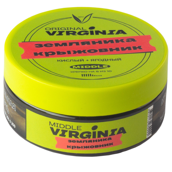 Табак Original Virginia Middle Земляника Крыжовник  100 грамм в Ханты-Мансийске