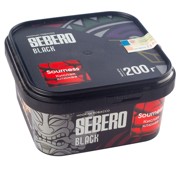 Табак Sebero Black Sourness  200 грамм в Ханты-Мансийске