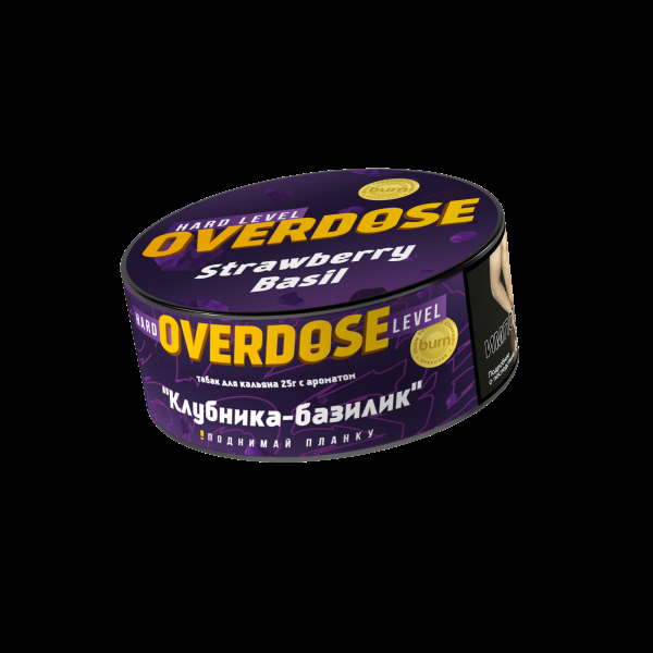 Табак Overdose Strawberry Basil  25 грамм в Ханты-Мансийске