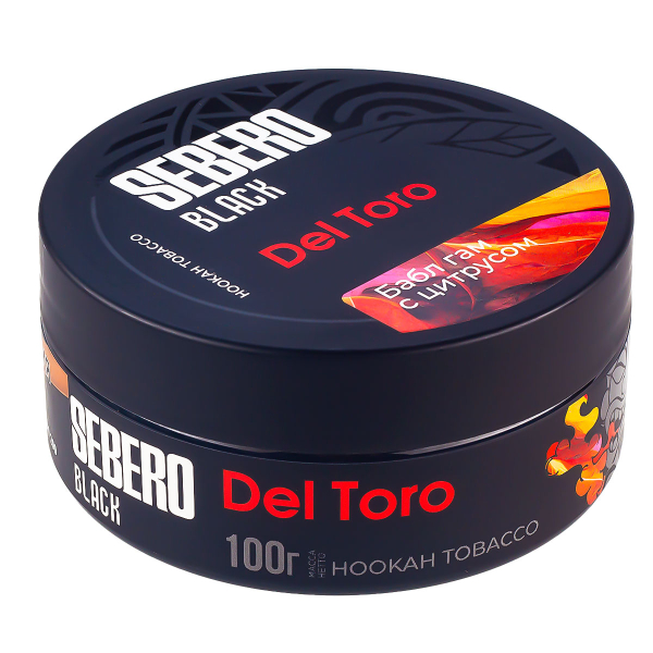 Табак Sebero Black Del Toro  100 грамм в Ханты-Мансийске