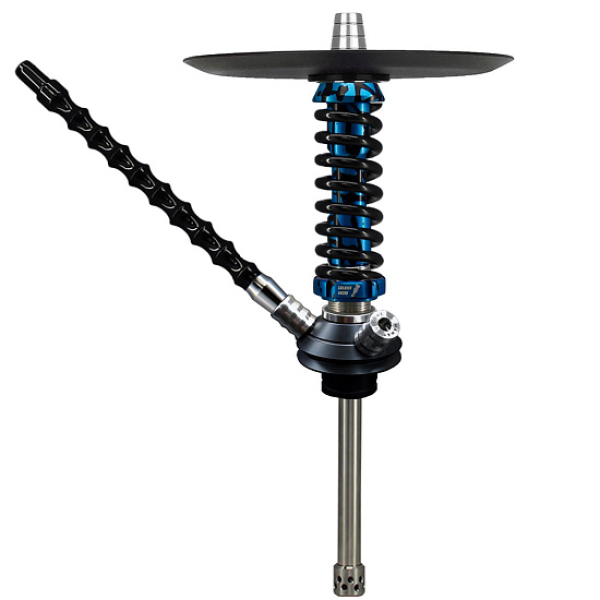 Кальян Mamay Custom Coilovers Micro Синий Сплеш Черный  в Ханты-Мансийске
